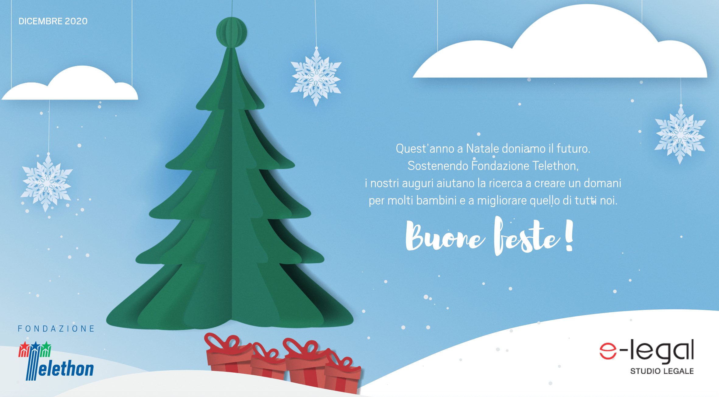 Buone Feste da tutto il team di E-legal Studio Legale